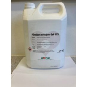H�nddesinfektion gel 85%, 5 liter