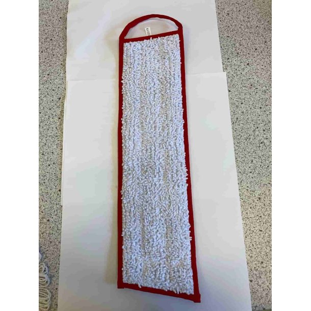 Moppeklud med r�de striber