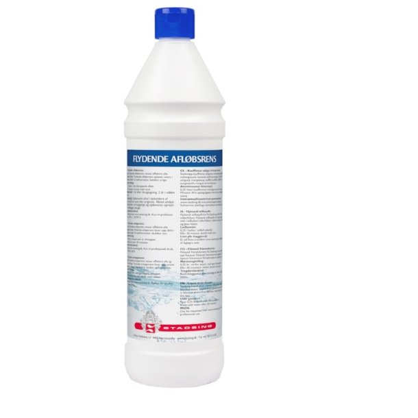 Flydende afl�bsrens, parfumefri, 1 ltr