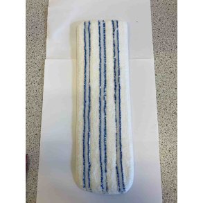 Stribet moppeklud med velcro