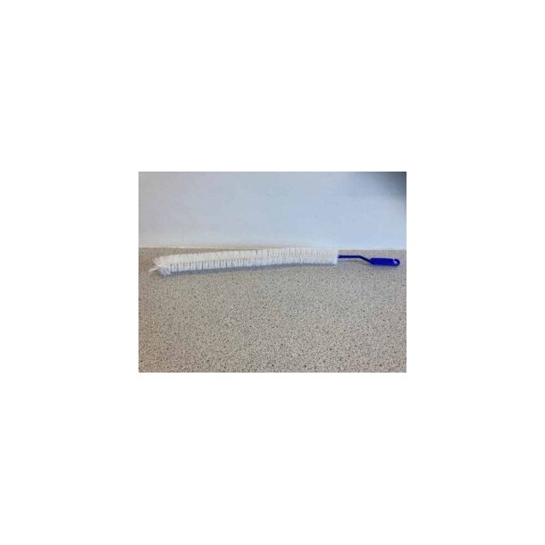 Radiatorkost med plast h�ndtag og b�jelig b�rste